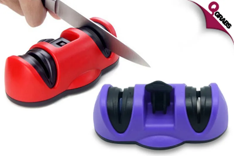 From QR25, Keep Razor-Sharp with Knife Sharpeners - Choose from a Mini Sharpener OR an Electric Sharpener! (Up to QR160 Value)
